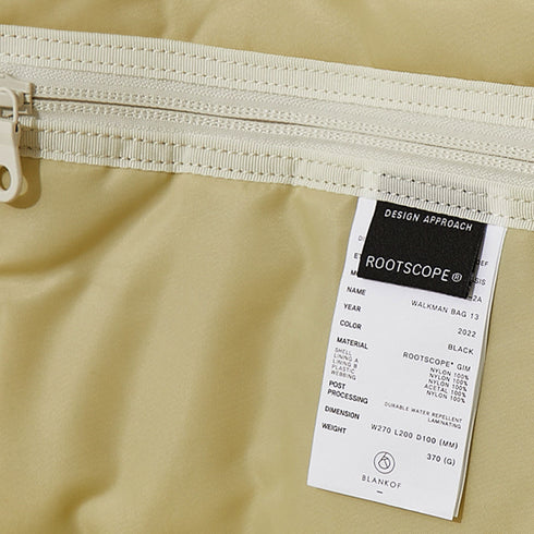 Mfpen x Blankof Reporter Bag Milk SS23-80 Degli Uberti
